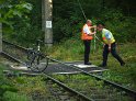 VU Radfahrer Strab Koeln Duennwald Berlinerstr Duennwalder Mauspfad P66